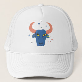 Gorra De Camionero Toro Azul