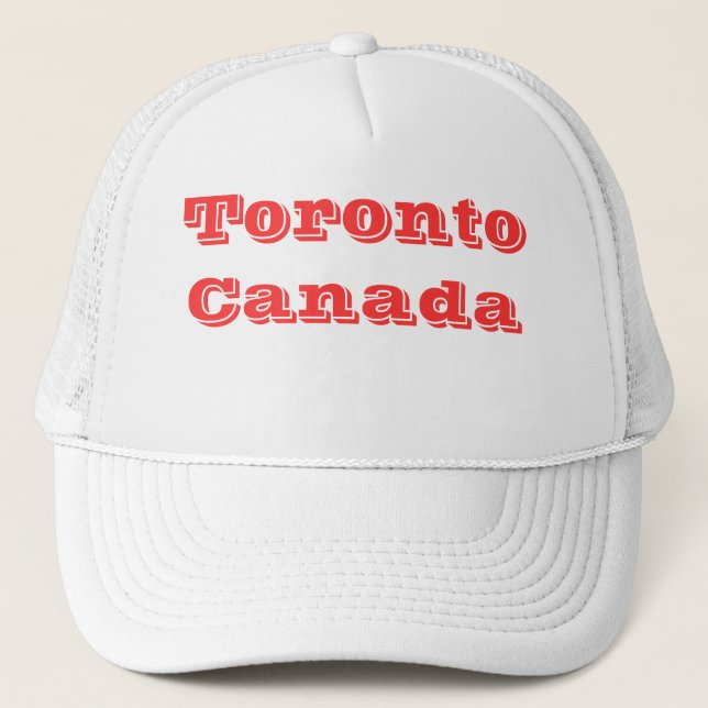 Gorra De Camionero Toronto Canadá (Anverso)