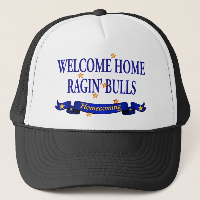 Gorra De Camionero Toros caseros agradables de Ragin (Anverso)