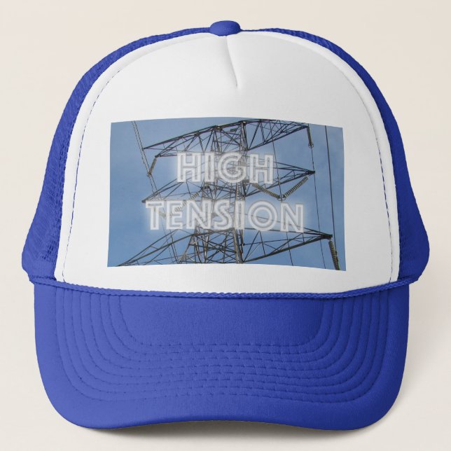 Gorra De Camionero Torre de alta tensión (Anverso)