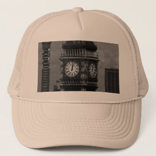 Gorra De Camionero Torre de postales de Londres Inglaterra Vieja Gran