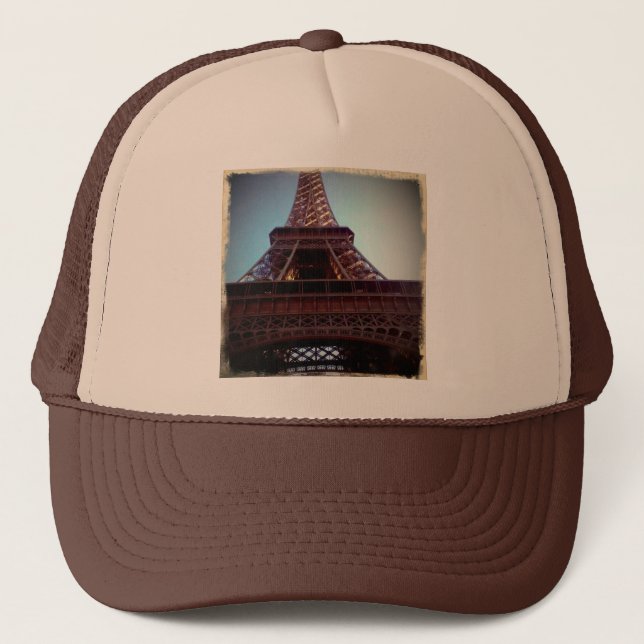 Gorra De Camionero Torre Eiffel (Anverso)