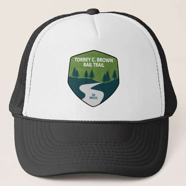 Gorra De Camionero Torrey C. Brown Rail Trail (Anverso)