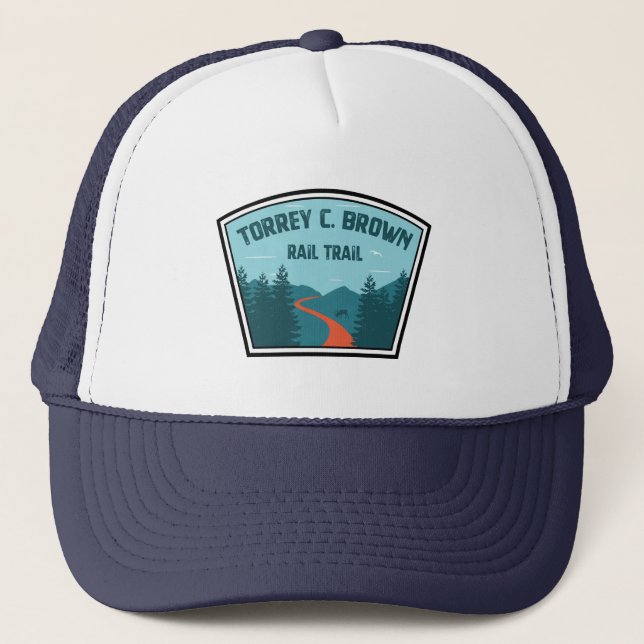 Gorra De Camionero Torrey C. Brown Rail Trail Maryland (Anverso)