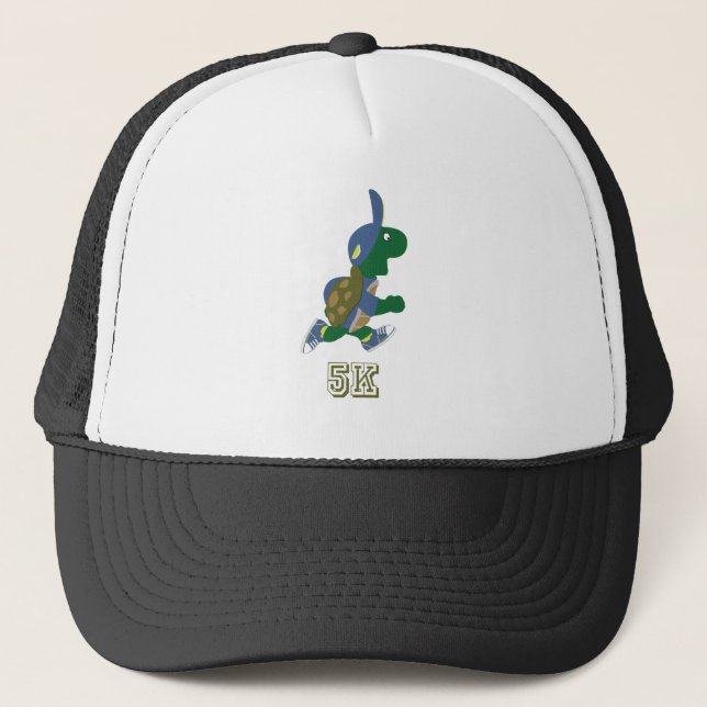 Gorra De Camionero Tortuga 5K - Azul (Anverso)