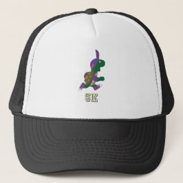 Gorra De Camionero Tortuga 5K - Púrpura