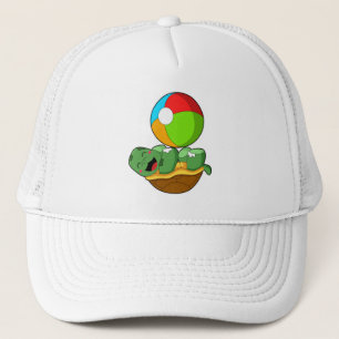Gorra De Camionero Tortuga con barra de agua