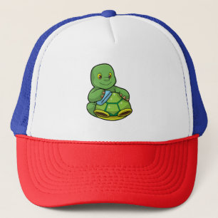 Gorra De Camionero Tortuga con caparazón y raya de limpieza