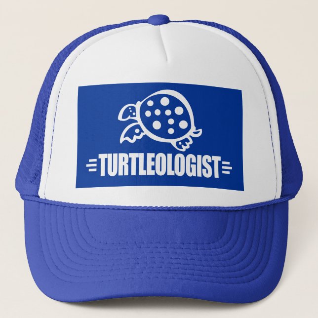 Gorra De Camionero Tortuga divertida (Anverso)