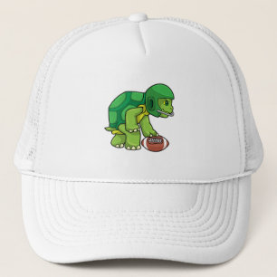 Gorra De Camionero Tortuga en deportes con fútbol y casco