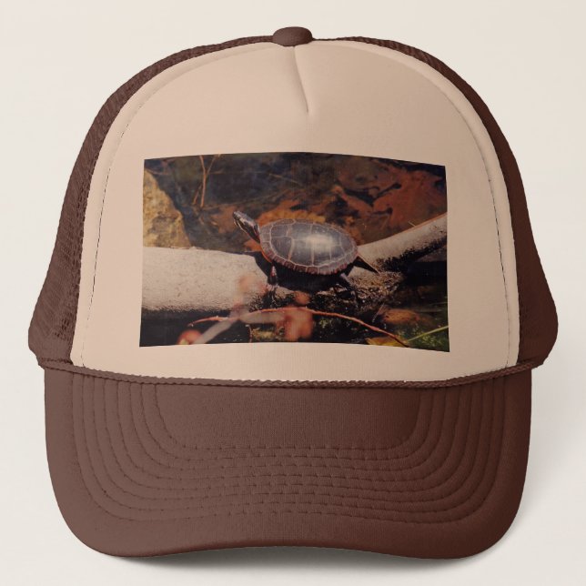 Gorra De Camionero Tortuga feliz (Anverso)