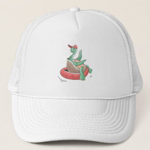 Gorra De Camionero Tortuga flotante
