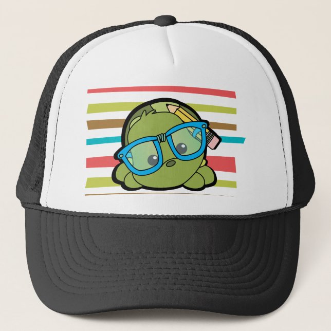 Gorra De Camionero Tortuga inteligente (Anverso)