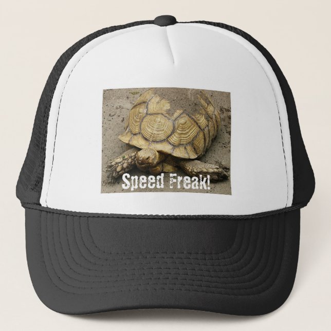 Gorra De Camionero ¡Tortuga, monstruo de la velocidad! (Anverso)