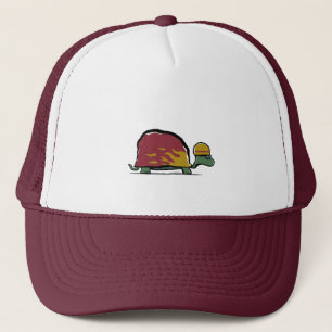 Gorra De Camionero tortuga que compite con roja