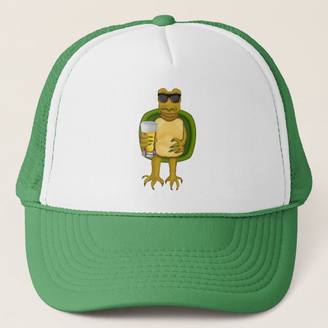 Gorra De Camionero Tortuga sedienta (Anverso)