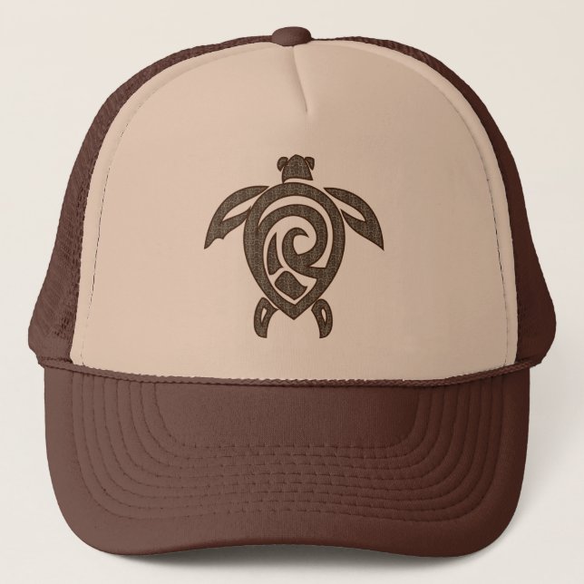 Gorra De Camionero Tortuga-SHELL-impresión (Anverso)