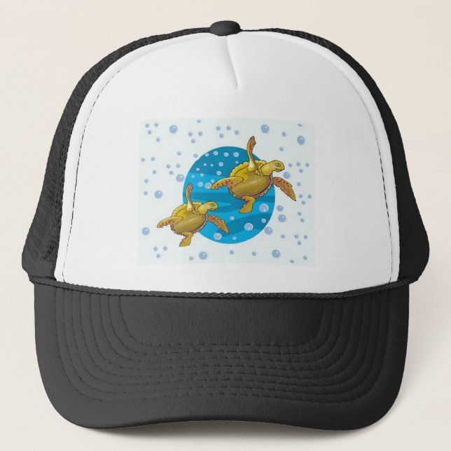Gorra De Camionero Tortugas marinas (Anverso)