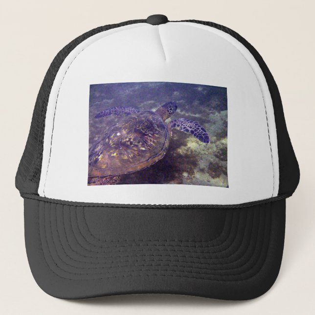 Gorra De Camionero Tortugas verdes de Hawái (Anverso)