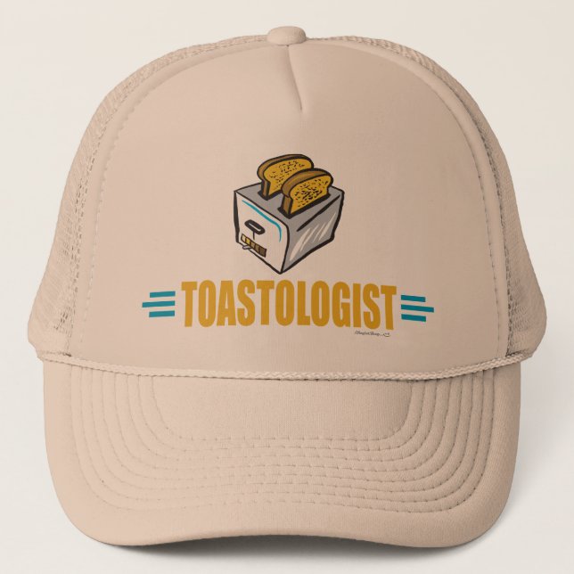Gorra De Camionero Tostada divertida (Anverso)