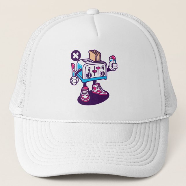Gorra De Camionero Tostadora (Anverso)