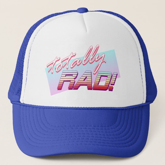 Gorra De Camionero ¡Totalmente RAD! (Anverso)
