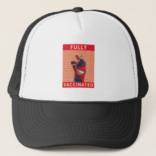 Gorra De Camionero Totalmente vacunado