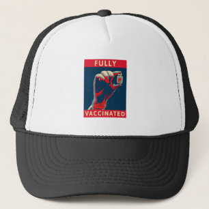 Gorra De Camionero Totalmente vacunado