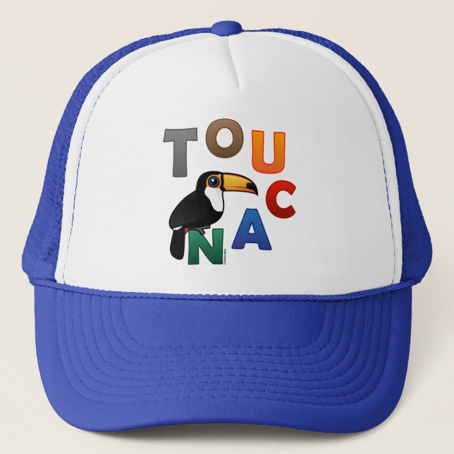 Gorra De Camionero Toucan colorido (Anverso)