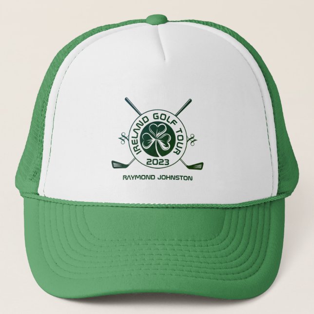 Gorra De Camionero Tour de Irlanda Golf (Anverso)