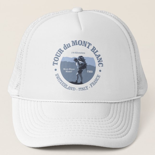 Gorra De Camionero Tour del Mont Blanc (Anverso)