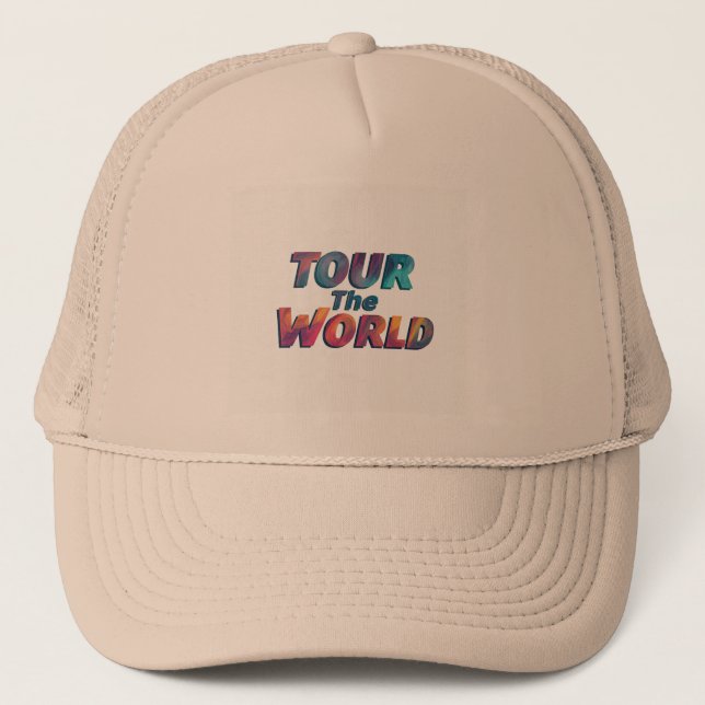 Gorra De Camionero Tour World (Anverso)