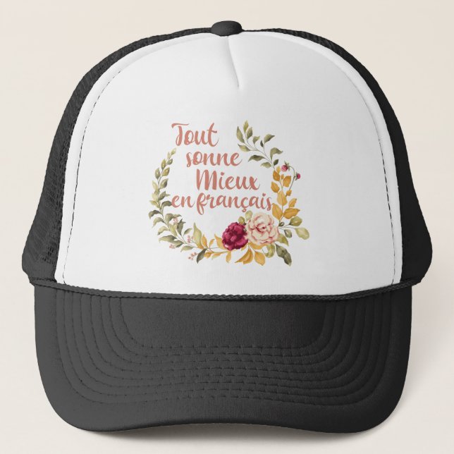 Gorra De Camionero Tout Sonne Mieux en Francés (Anverso)