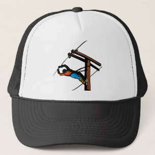 Gorra De Camionero Trabajador eléctrico del electricista del