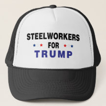 Trabajadores de acero para Trump