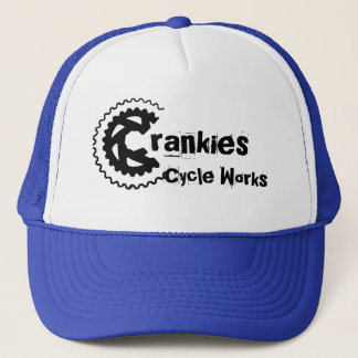 Gorra De Camionero Trabajos del ciclo de Crankies, casquillo del