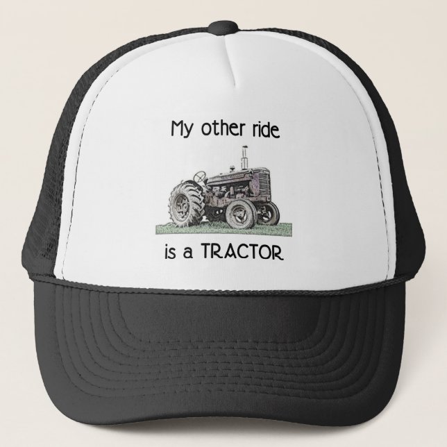Gorra De Camionero Tractor (Anverso)