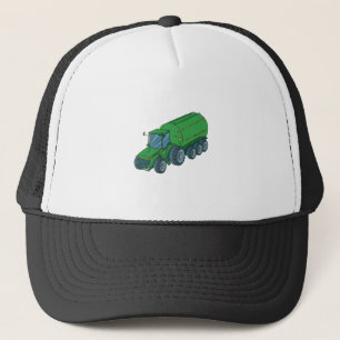 Gorra De Camionero Tractor de granja verde