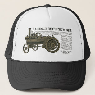 Gorra De Camionero Tractor de la granja Birdsall's Steam Traction Eng