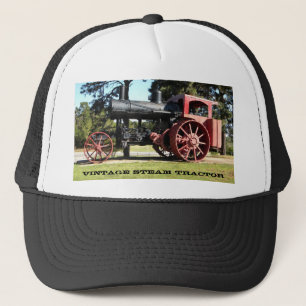 Gorra De Camionero Tractor del vapor del vintage