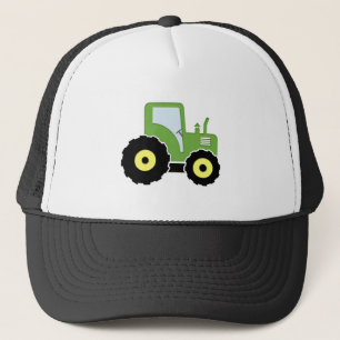 Gorra De Camionero Tractor verde del juguete