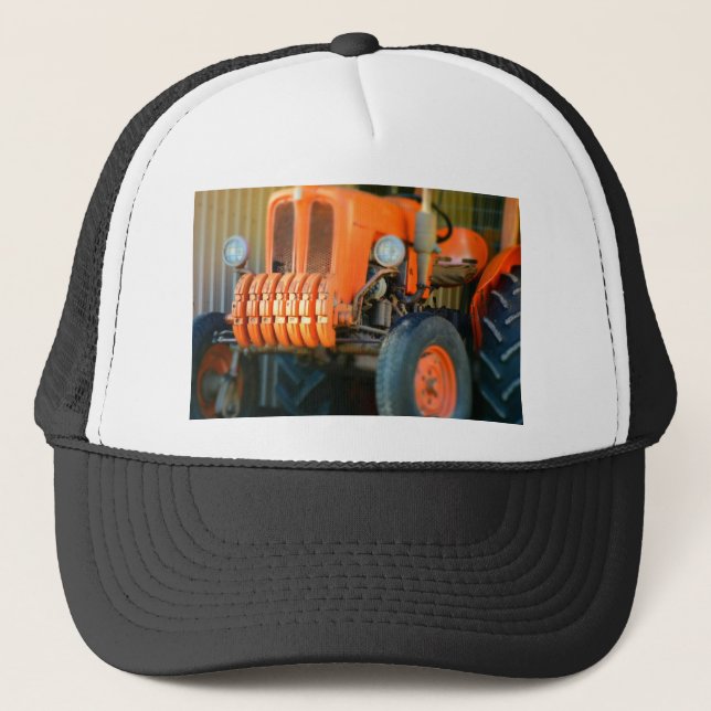 GORRA DE CAMIONERO TRACTOR VIEJO QUEENSLAND RURAL AUSTRALIA DE FIAT (Anverso)