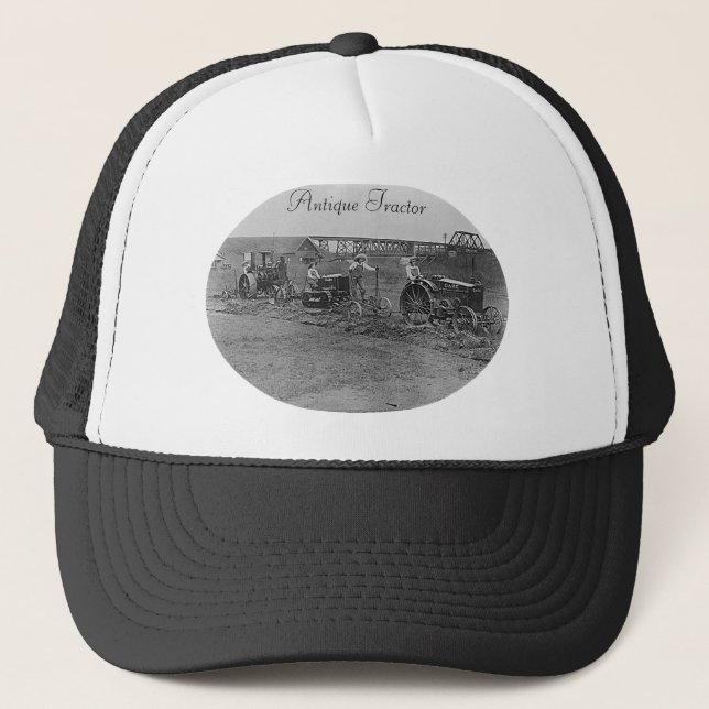 Gorra De Camionero Tractores antiguos (Anverso)