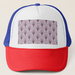 Gorra De Camionero Tradicional chino: fondo de patrón retro.