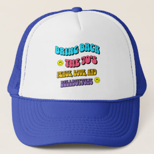 Gorra De Camionero Traer de vuelta los ’70