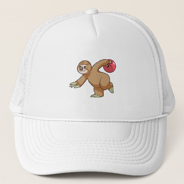 Gorra De Camionero Tragamonedas en boliche con boliche (Anverso)