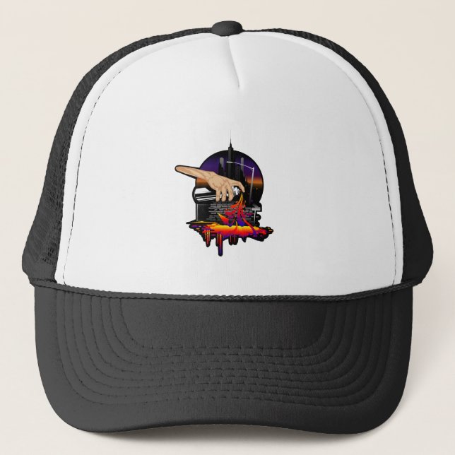 Gorra De Camionero Traído a la vida (Anverso)