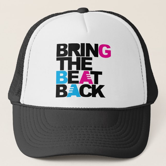 Gorra De Camionero Traiga el golpe detrás (Anverso)