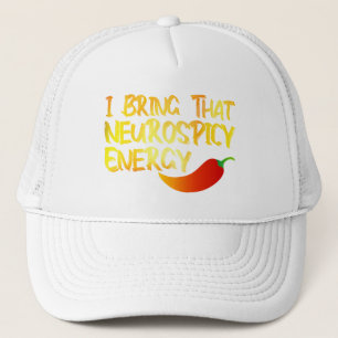 Gorra De Camionero Traigo esa Neurospicy Energy Guay Neurospicy ADH
