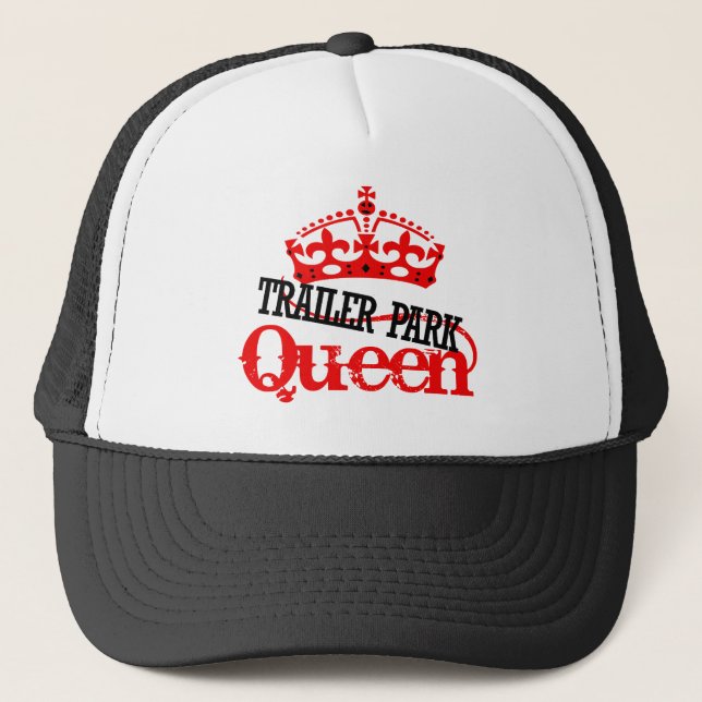 Gorra De Camionero Trailer Park QUEEN (Anverso)